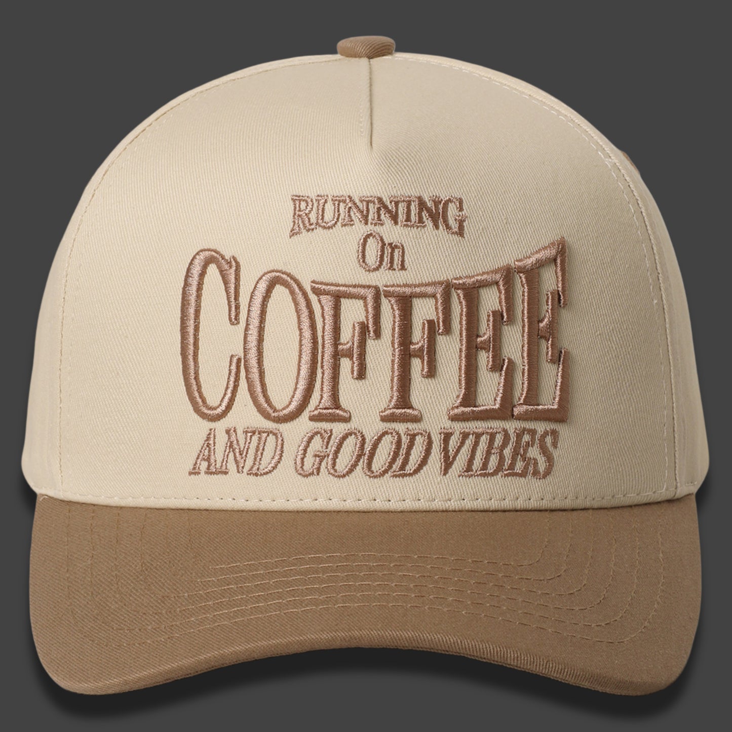 RUNNING ON COFFEE- TRUCKER HAT