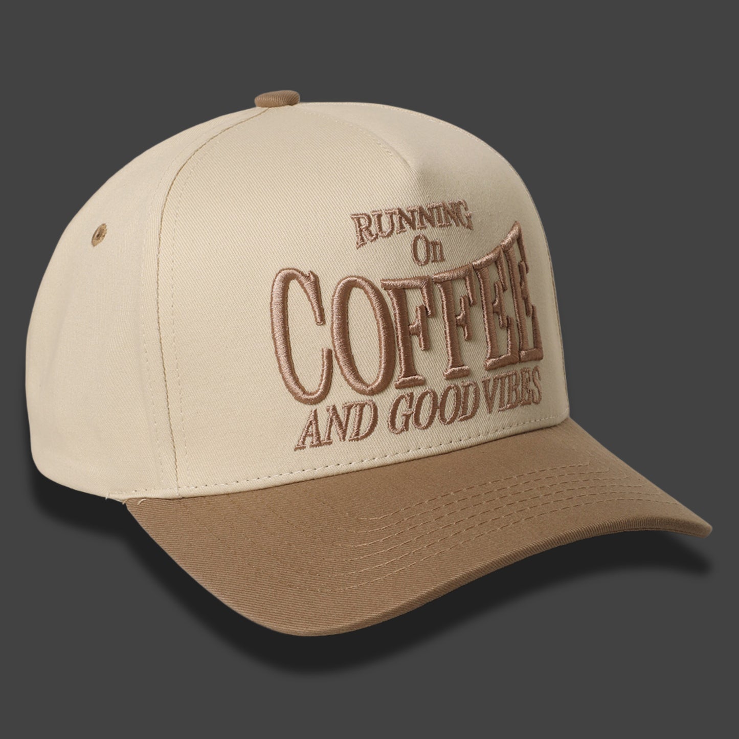 RUNNING ON COFFEE- TRUCKER HAT