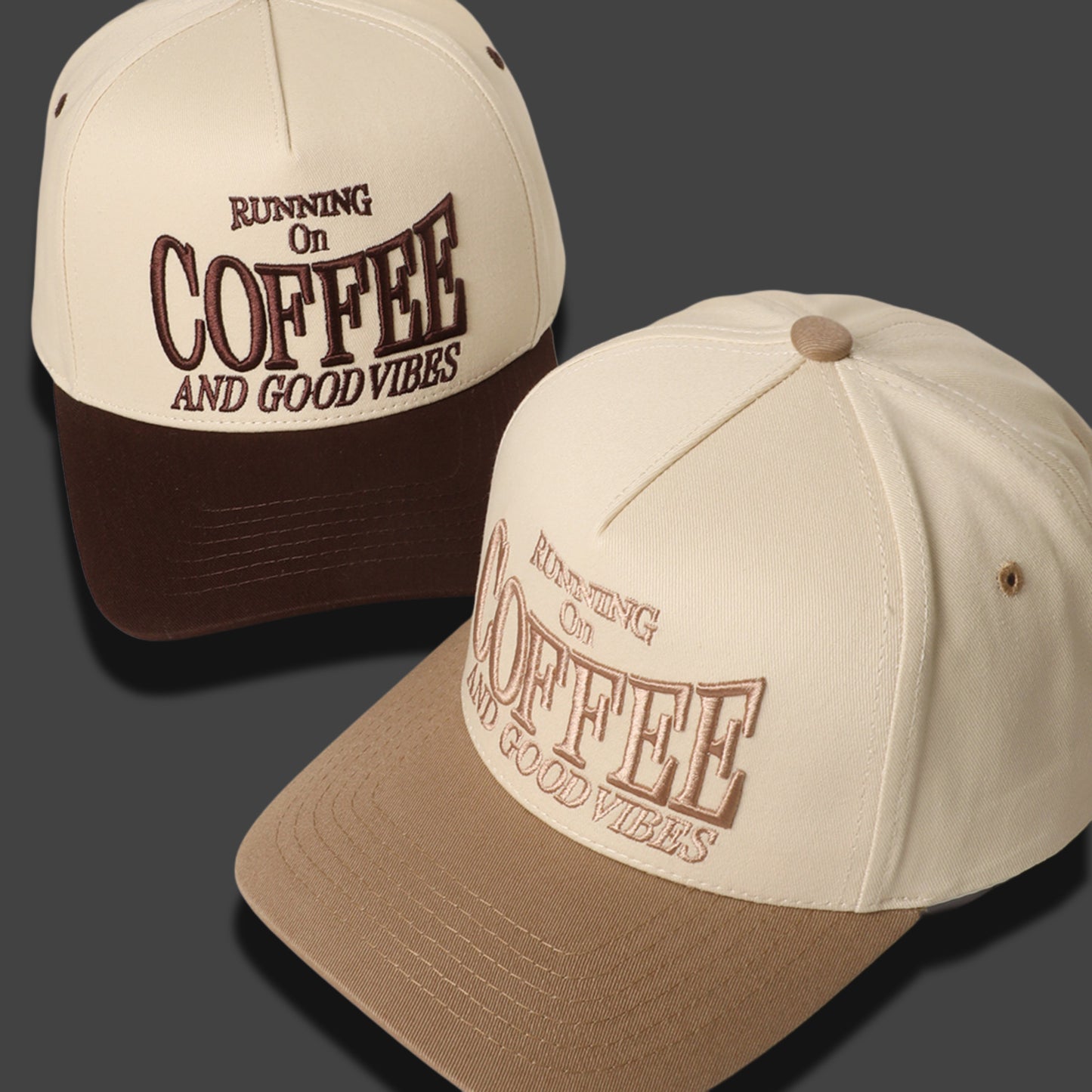 RUNNING ON COFFEE- TRUCKER HAT